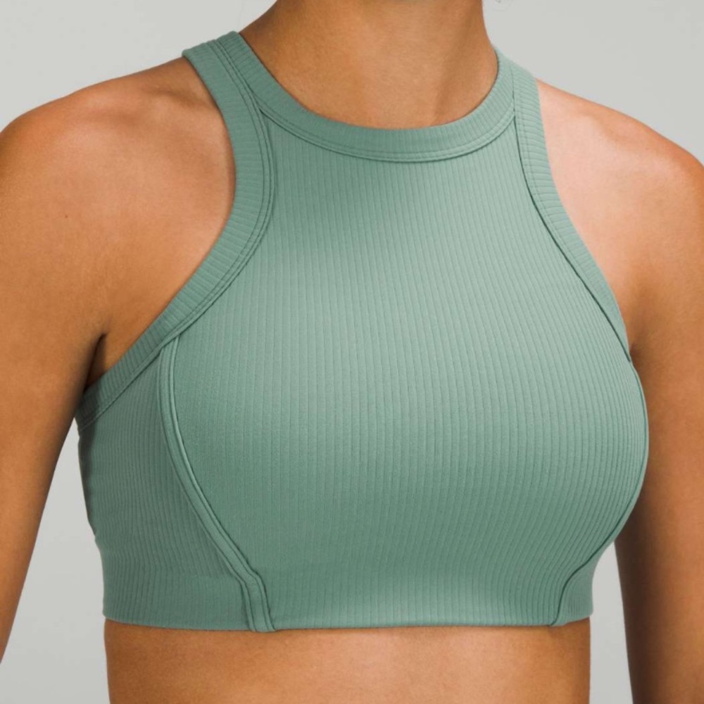 Lululemon Ribbed Nulu Yoga Bra